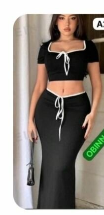 Jupe Longue Élastique