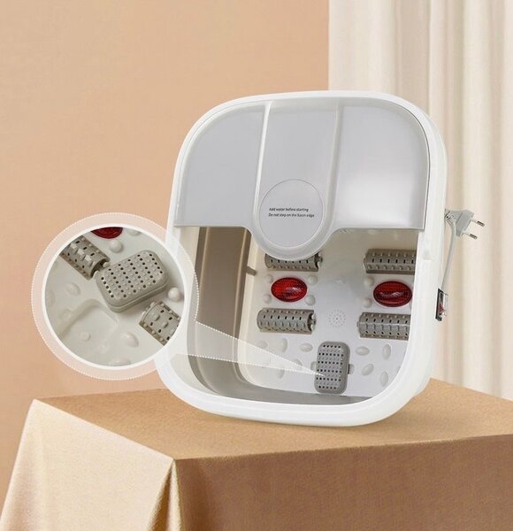 Bain de Pieds Pliable Massage