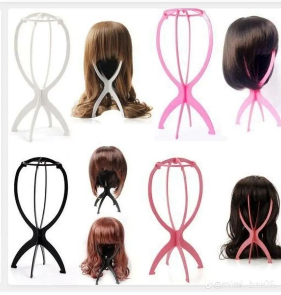 Collapsible Wig Stand Holder