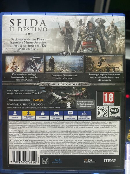 Assassin's Creed IV PS4