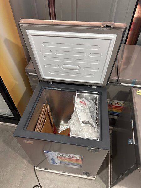 Congélateur coffre rapide 150l