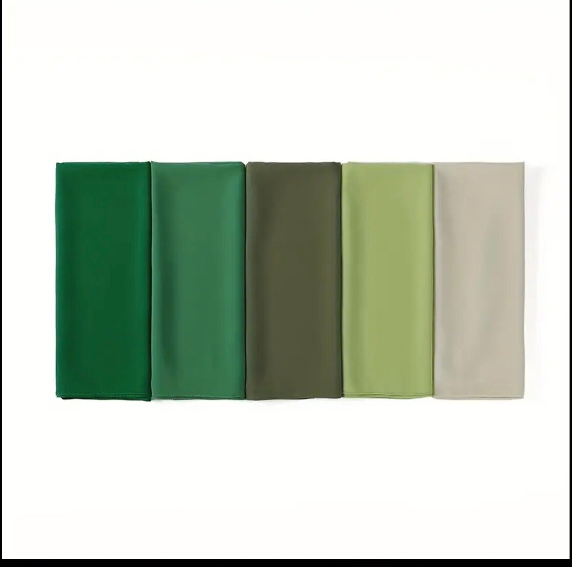 Foulards en soie multicolores