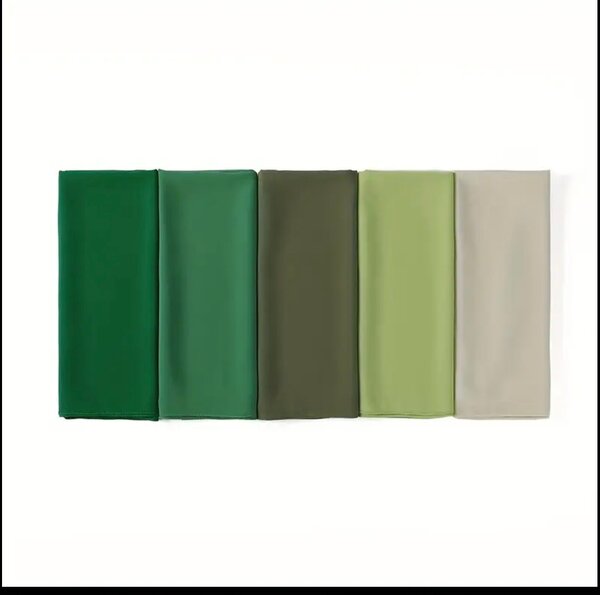 Foulards en soie multicolores