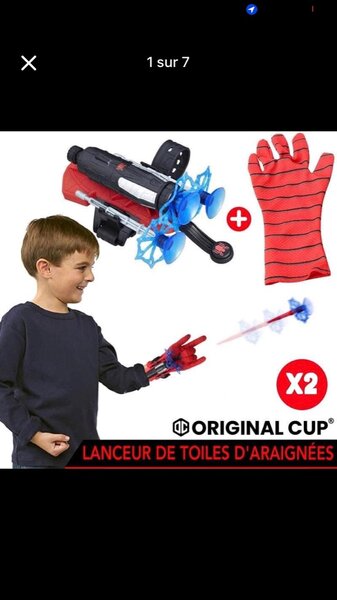 Kit lanceur Spiderman