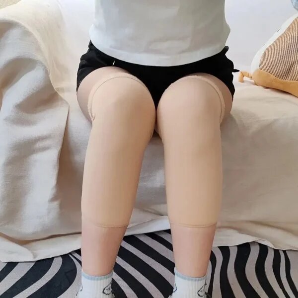 Thermal Knee Warmers Elastic Plush Knee Pads Protector