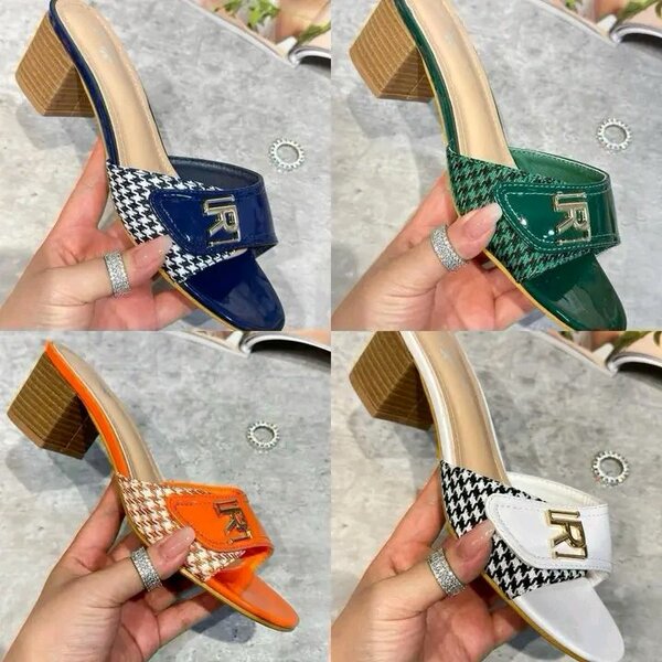 Mules à talons élégantes