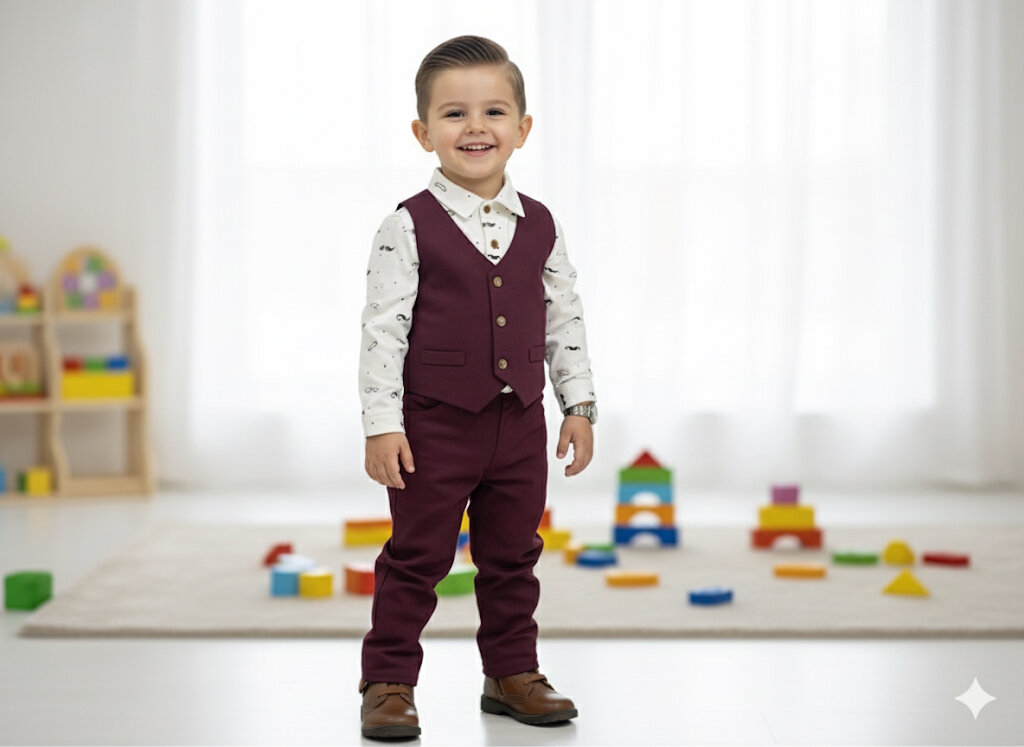 Ensemble costume enfant élégant