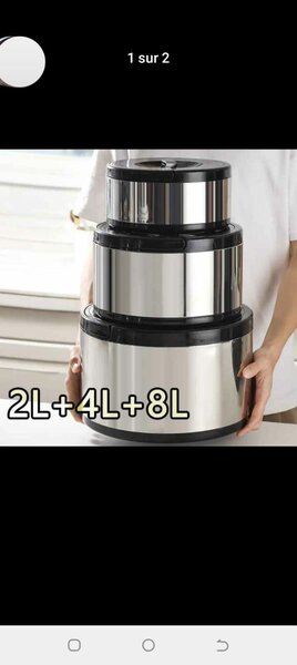 Soupière conservatrice 3 en 1