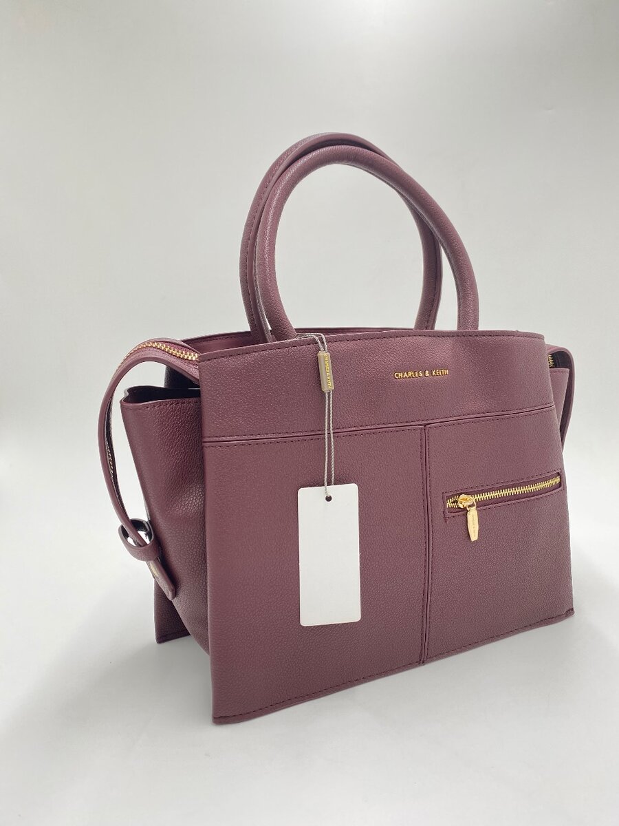 Charles and Keith Anwen Trapeze Handbag