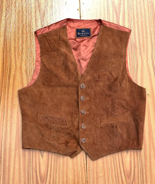 Suede Waistcoat