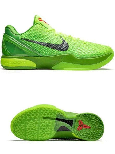 Chaussures de sport vertes