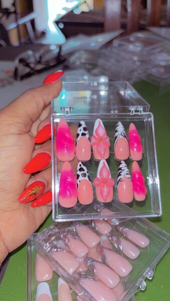 Press nails