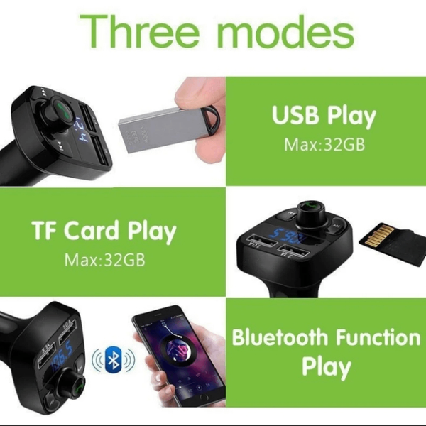 Transmetteur Bluetooth FM Voiture USB