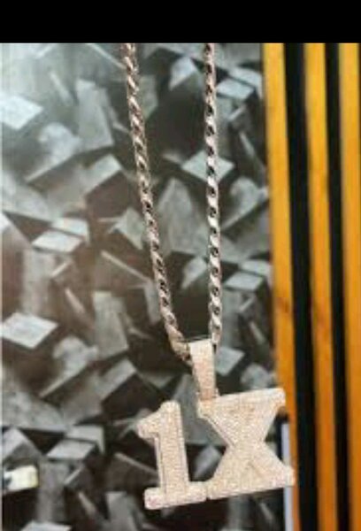 Collier 1X en plaqué or