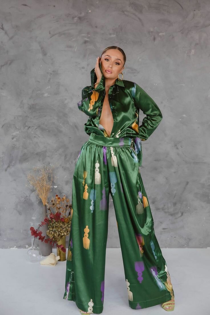 Top & trouser set for ladies