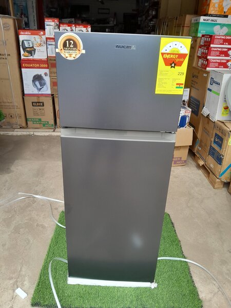 Aucma durable double door fridge 206 Litres