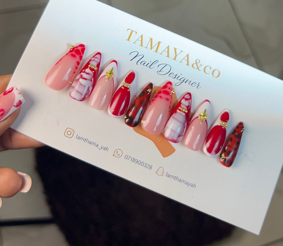Tamaya & Co Faux Ongles de Nail Designer