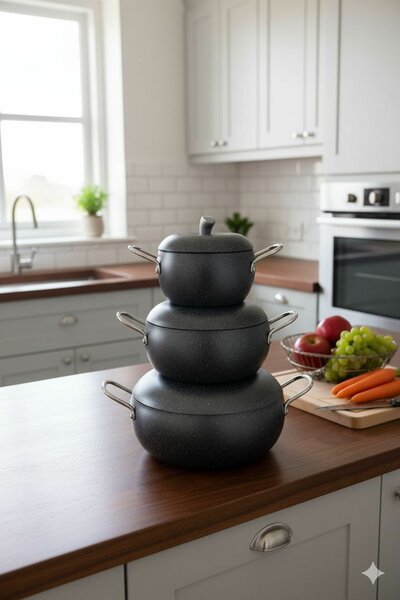 Set de Casseroles en Fonte