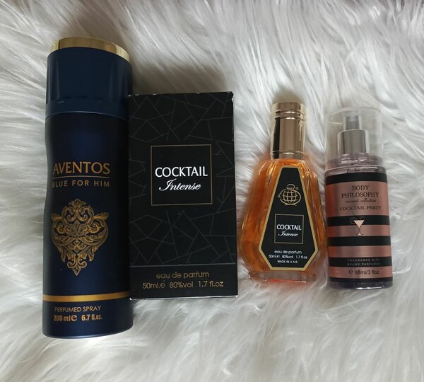 Cocktail perfume combo
