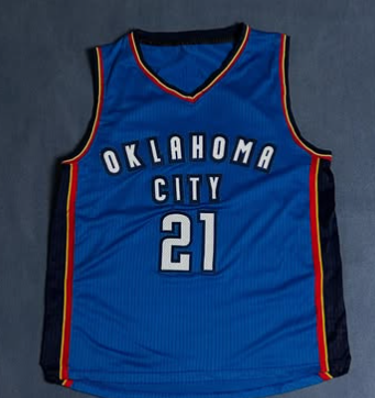 Oklahoma City basketball 🏀 jersey size: L 