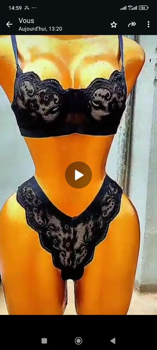 Ensemble de Lingerie en Dentelle