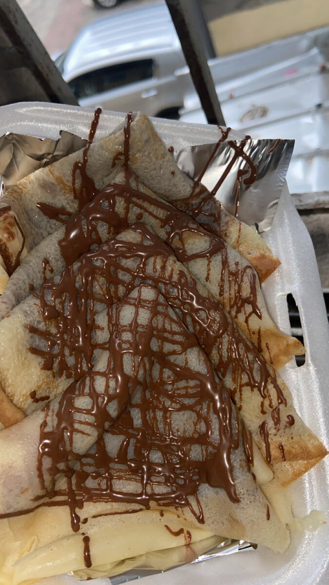 6 crêpe Nutella