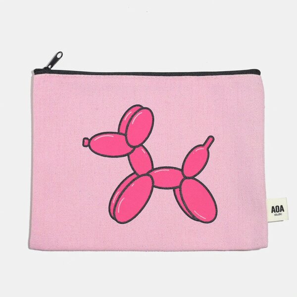 Sac cosmétique rose