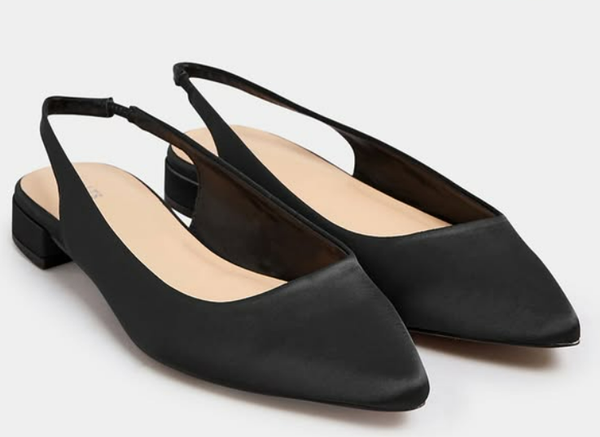 Low heel slingback