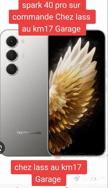 Smartphone Tecno Spark 40 Pro