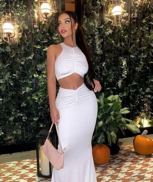 Robe longue élégante et chic