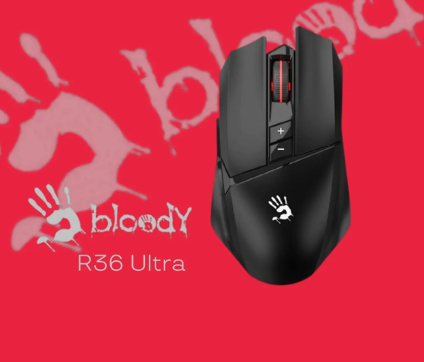 Bloody R36 Ultra эки туташуу режими менен зымсыз оюн чычкан