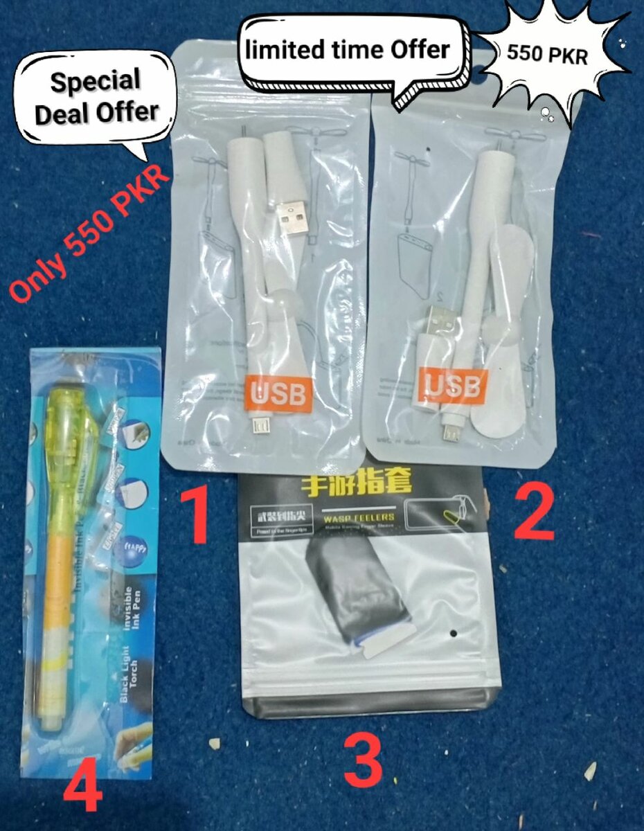 Android Fan / USB Flexible Fan