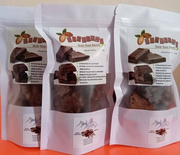 Chocolat noir non sucré