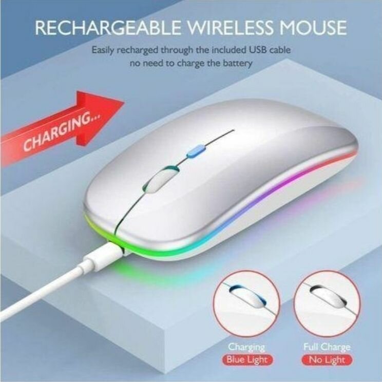 Souris sans fil silencieuse