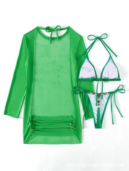 Three piece bikini set