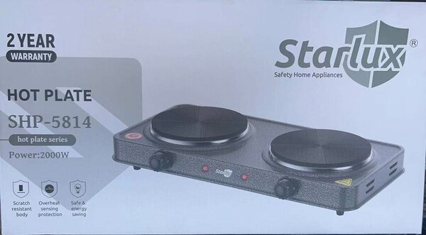 Starlux high quality double hot plate