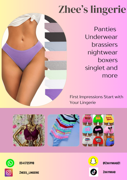 Zhees lingerie 