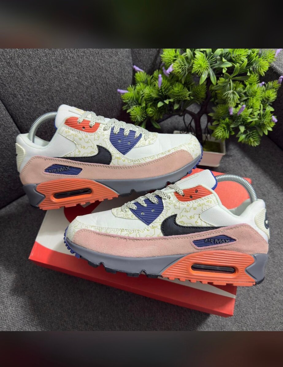 Baskets Air Max 90 colorées