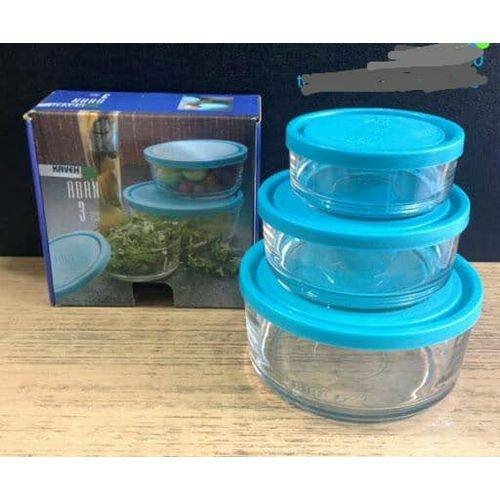 Complet De 3 Soupière Transparent