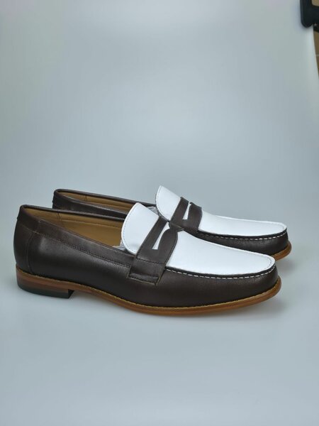 Mocassins élégants en cuir