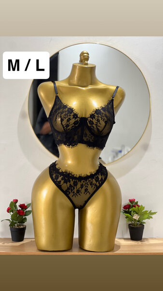 Ensemble lingerie sexy dentelle