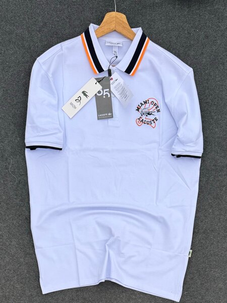 Polo Lacoste Classique Blanc