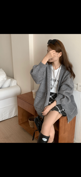 Кардиган за замочке