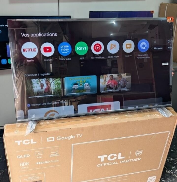 TCL Téléviseur 50" 4K UHD