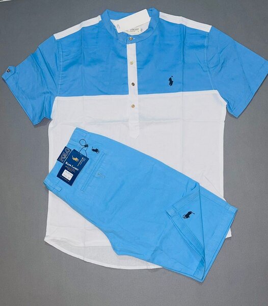 Chemise lin et culotte coton