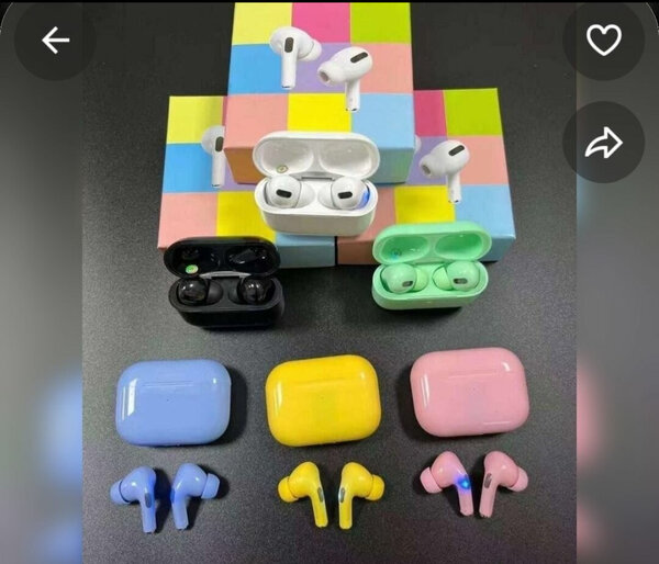 Colorful Wireless Earbuds
