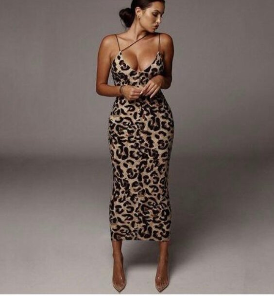 Robe Léopard Élégante