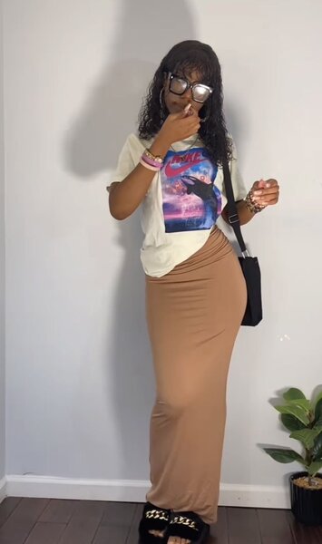 Jupe longue élégante