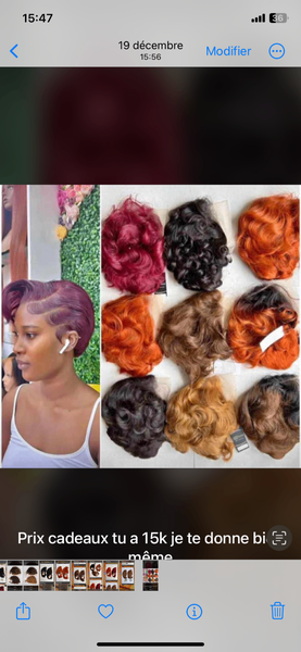 Coupe dame