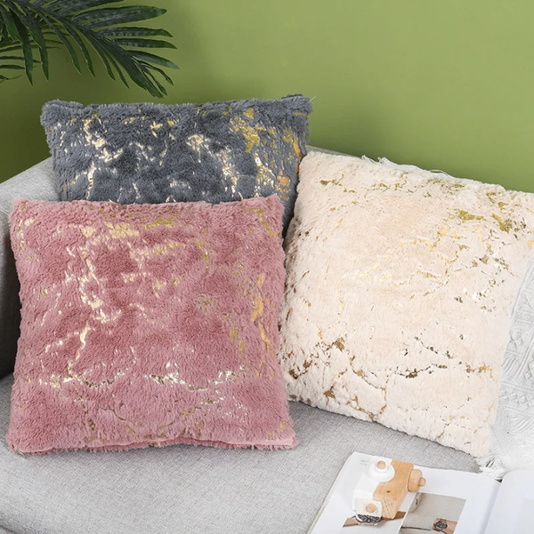 Coussins Velours Métallisés